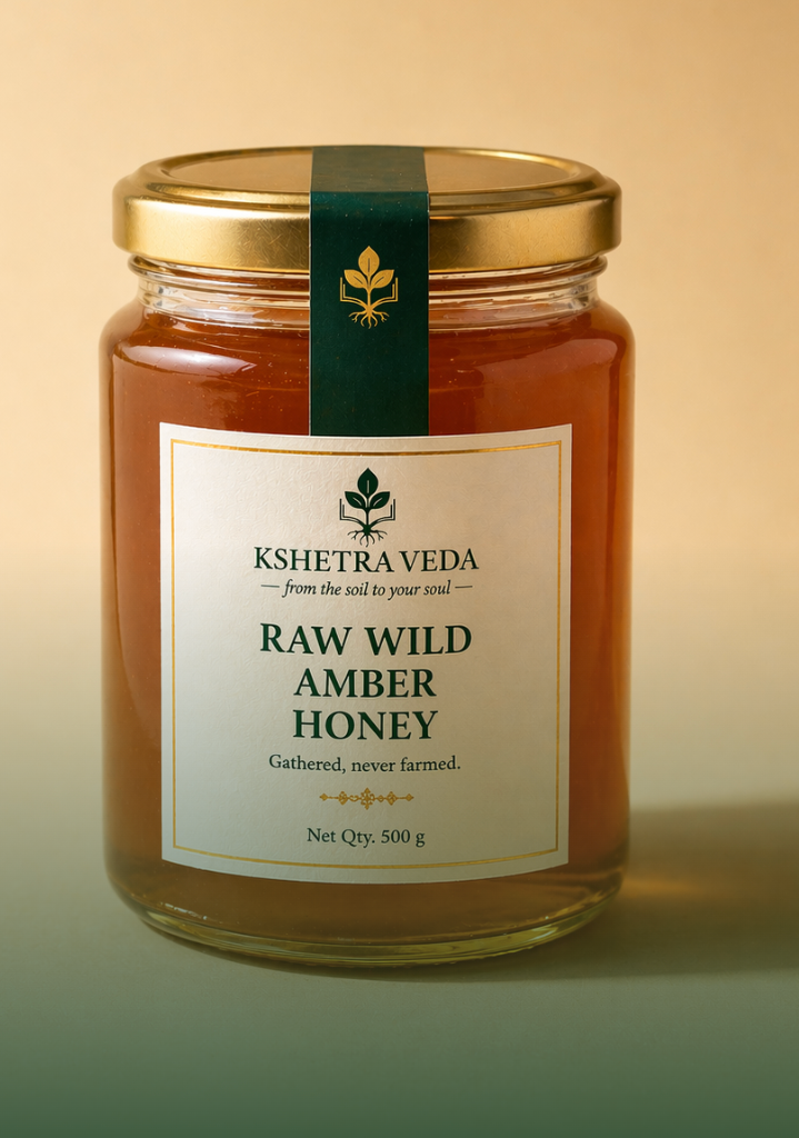 Raw Wild Amber Honey